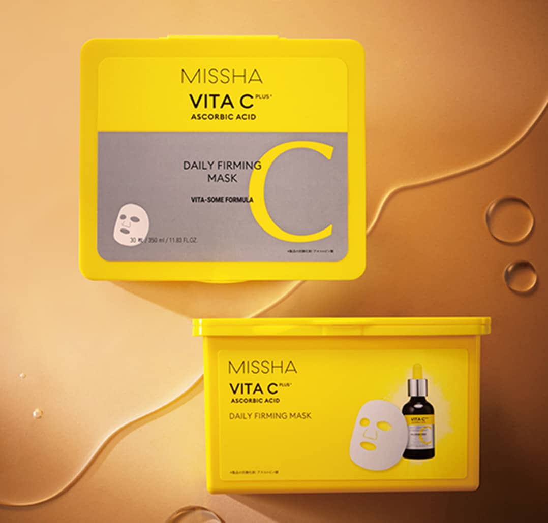 ミシャ ビタシープラス デイリーマスク【日本処方】[350ml/30枚]