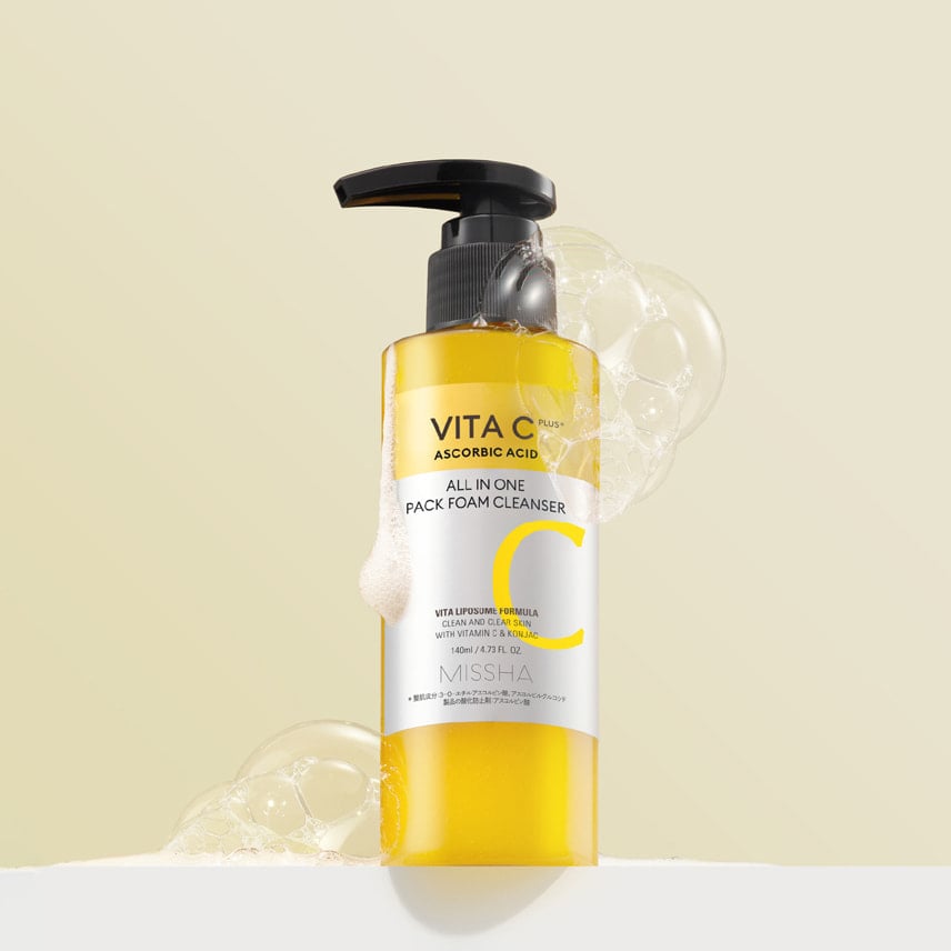 ミシャ ビタシープラス 泡マスク洗顔