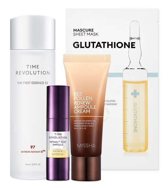 レチノール×ナイアシンアミド ふっくらやわらか白玉美肌4点セット