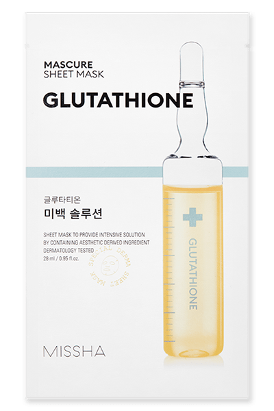 ミシャ マスキュア シートマスク GL 白玉美肌 [1枚入り/28ml]