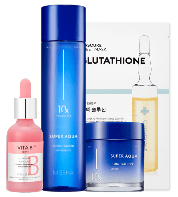 うるおい透明感 弾力肌 ４点セット