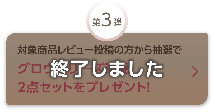 【第3弾】終了しました