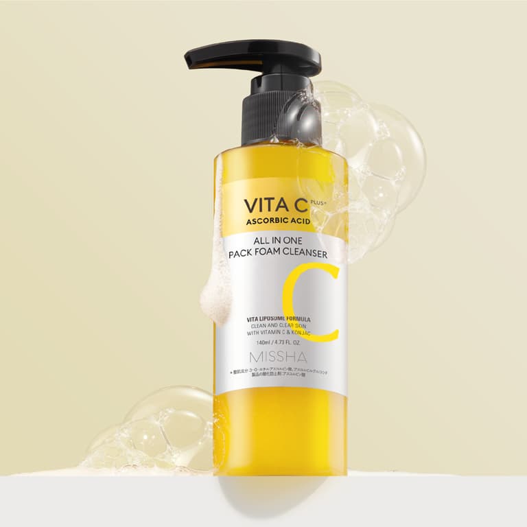 ミシャ ビタシープラス 泡マスク洗顔 [140ml]