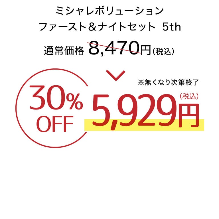 通常セット価格8,470円(税込) 特別価格5,929円(税込)※こちらは定期購入ではございません。全国どこでも送料無料 最短即日発送*平日14時までにご注文の場合 安心の国内発送