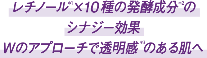 20代から始めるデイリーエイジングケア*1でハリ不足・毛穴*2悩みにアプローチ