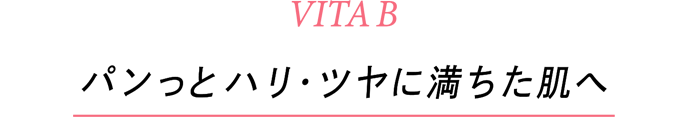 VITAB パンっとハリ・ツヤに満ちた肌へ