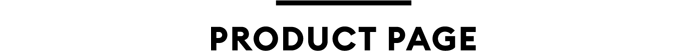 PRODUCT PAGE