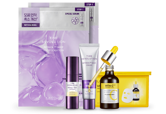 朝ビタ(＊1)夜レチ(＊2)デイリーケア6点セット