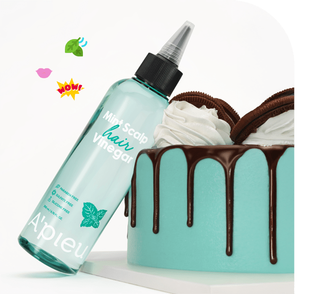 アピューミントスカルプヘアビネガートリートメント[200ml