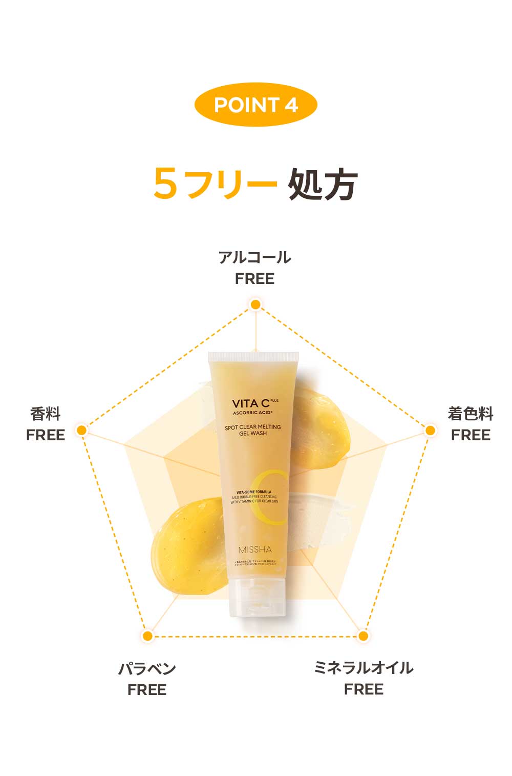 ミシャ ビタシープラス ジェル洗顔