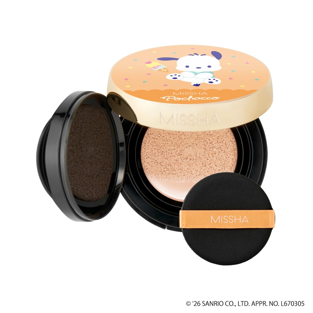 ミシャ M クッション ファンデーション（プロカバー）ポチャッコデザインパクト No.23 ナチュラルベージュ [15g] SPF50+/PA+++ No.23 ナチュラルベージュ