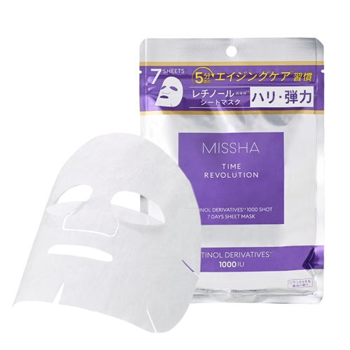 ミシャタイムレボリューションレチ1000ショット7daysマスクセット[160ｍl/7枚]