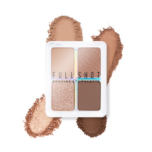 アピュー フルショット ルーティーン アイパレット No.３ Stubborn Teddy